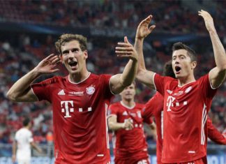 Bóng đá quốc tế 25/9: Đánh bại Sevilla, Bayern giành siêu cúp châu Âu