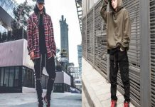 Bật mí 99+ cách phối đồ với giày jordan cổ cao nam siêu ngầu Phối giày Jordan cổ cao với jogger và hoodie