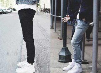 cách phối đồ với giày Nike Air Force 1 Nam