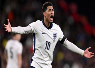 Vị trí của Bellingham tại ĐT Anh ở Euro 2024