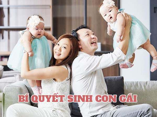 Bí quyết sinh con gái hiệu quả – Phương pháp đơn giản và khoa học