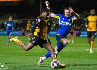 Đối đầu Newport County vs Wimbledon, 02h45 ngày 3/1