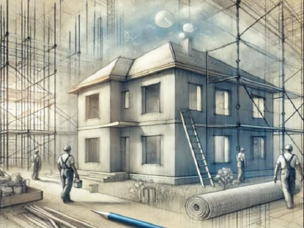 Mộng mị thấy ở nhà mới đang xây dựng