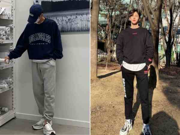 Phối đồ với áo sweater rộng nam và quần jogger giúp thoải mái vận động Phối đồ với áo sweater rộng nam và quần jogger giúp thoải mái vận động