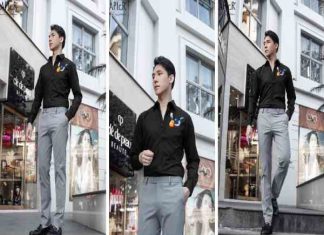 Cách kết hợp quần tây và áo sơ mi nam chuẩn thời trang Cách kết hợp quần tây với áo sơ mi nam chuẩn thời trang