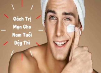 cách trị mụn ở tuổi dậy thì nam