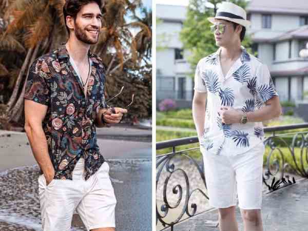 Quần trắng phối áo họa tiết – phá cách và đầy cá tính Quần trắng phối áo họa tiết – phá cách và đầy cá tính