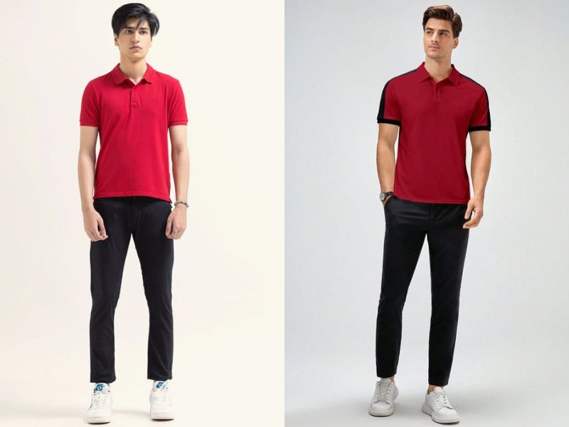 Một số lưu ý khi phối áo đỏ với quần Một số lưu ý khi kết hợp áo đỏ với quần