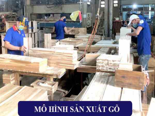 Mô hình sản xuất chế biến gỗ

