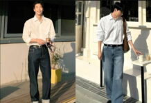 Cách mix đồ đi đám cưới với quần Jean cho nam siêu đẹp