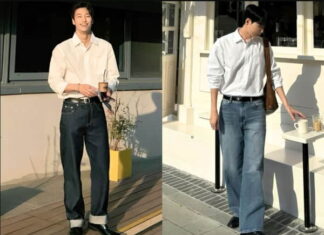 Cách mix đồ đi đám cưới với quần Jean cho nam siêu đẹp
