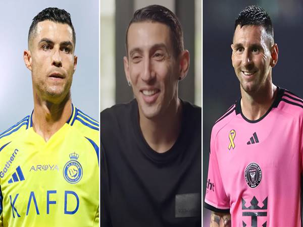 Tin bóng đá: Angel Di Maria so sánh Ronaldo và Messi