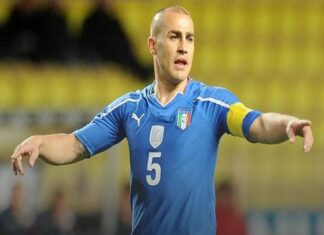 Số áo Cannavaro trong màu áo đội tuyển Italy