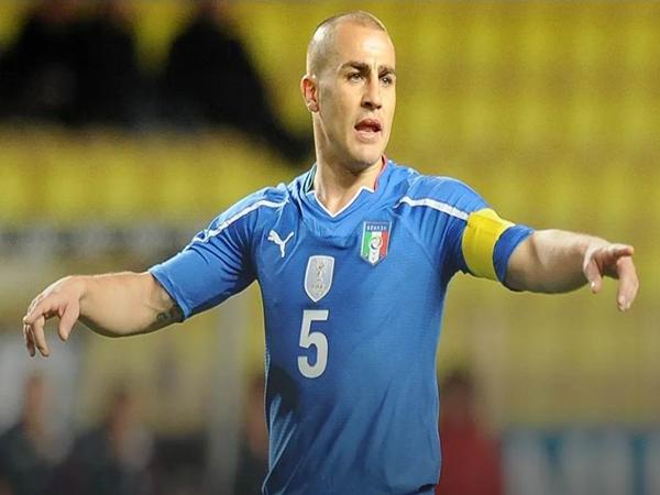 Số áo Cannavaro trong màu áo đội tuyển Italy