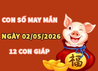 Con số may mắn hôm nay 02/05/2026 thứ 7 của 12 con giáp
