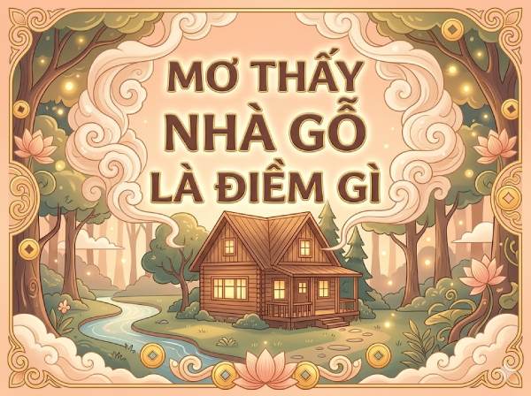 Giải mã nằm mơ thấy nhà gỗ là điềm gì, con số gì lộc phát?