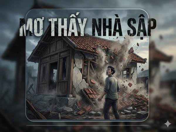 Nằm mơ thấy nhà sập là điềm gì, tốt hay xấu
